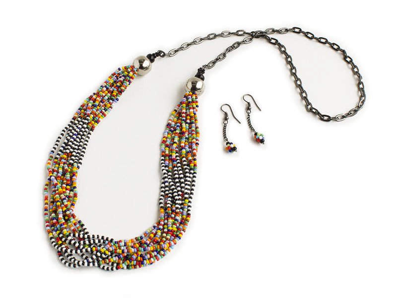 Necklace and Earrings